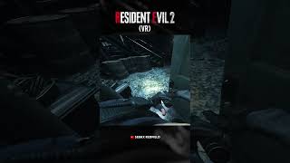 RE2 VR por primera vez👀 shorts residentevil quest2 [upl. by Elleirbag]