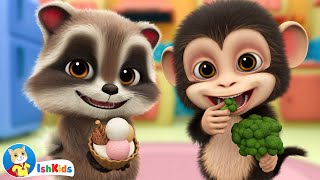 Do You Like Broccoli Ice Cream  Nursery Rhymes amp Kids Songs  IshKids [upl. by Aerdnahs491]