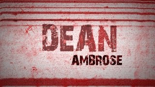 Dean Ambrose Custom WWE Entrance Video Titantron [upl. by Munro]