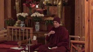 QampA Excerpt 2016  Buddhas Asceticism and the Middle Way [upl. by Naujed]