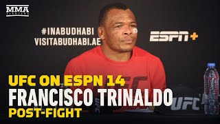 UFC on ESPN 14 Francisco Trinaldo Explains Move to 170 Calls Out Diego Sanchez  MMA Fighting [upl. by Dorahs]