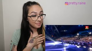 Dimash  SOS  Slavic Bazaar REACTION [upl. by Appilihp440]