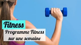 Programme fitness sur une semaine avec Valérie Orsoni [upl. by Nnyladnarb]