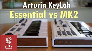 Arturia KeyLab MK2 vs Essential Is it worth the price difference [upl. by Aelc]