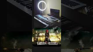 pirates of the Caribbean bgm cover piratesofthecaribbean viralvideo pianomusic coverbgmivideos [upl. by Coco]