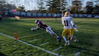 Navigating The Tide Game 11  Pottsville Crimson Tide vs Wilson Area Highlights 2019 Rd 1 Playoffs [upl. by Neih]