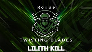 Rogue Twisting Blades Lilith Kill Season 4 Diablo IV [upl. by Annaeiluj]