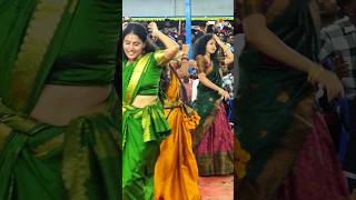 Kulasai dasara girls 👧 kuthu dance 💃 reels specialshots festival 😍 [upl. by Anairol]