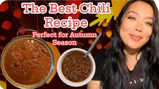 Chili Recipe Perfect for Autumn Season [upl. by Hamish]