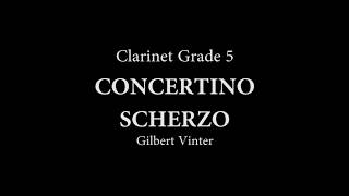 Gilbert Vinter Concertina SCHERZO for Clarinet and Piano [upl. by Pierson98]