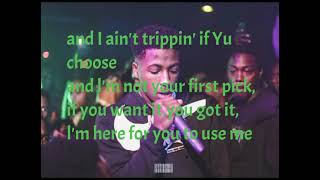 NBA YOUNGBOY SEPARATION lyrics video [upl. by Hyacintha186]