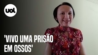 Doença rara mulher relata patologia que transforma músculos em ossos [upl. by Imekawulo]