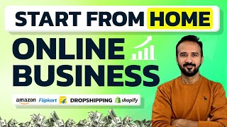 Online Business From Home 🏠 Dropshipping Reselling or Ecommerce Business on Amazon amp Flipkart [upl. by Nosrettap735]