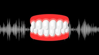 🔊 TEETH GRINDING 🔊 😁 Sound Effect for YouTube Videos authentic royaltyfree [upl. by Lentha]