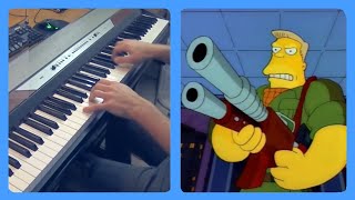 The Full McBain Movie The Simpsons Piano Dub [upl. by Nodnab865]