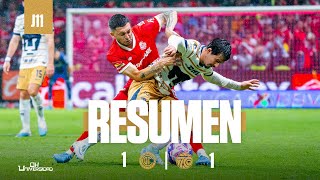 Toluca vs Pumas  Resumen  Jornada 11 [upl. by Archie]