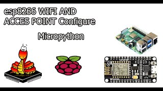 esp8266 access point and station  esp8266 micropython wifi  esp8266 programming [upl. by Alf]