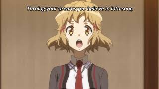 Symphogear XV Shiritsu Lydian Ongakuin Kōka by Hibiki ENG SUB [upl. by Ecille895]