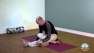 Bernie Clark Yoga Yin Yoga for the Four Quadrants of the Legs [upl. by Shulman]