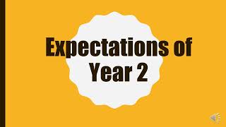 Expectations for children in Year 2 [upl. by Aronal]