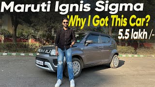 2024 Maruti IGNIS at 55 lac onroad 🔥  Better than SwiftBaleno [upl. by Primavera583]