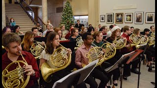 Cor Carols – Eastman Horn Choir amp Alumni Holiday Sing 2023 [upl. by Sansbury]