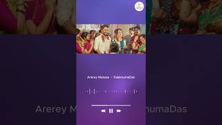 Arerey Manasa Song vishwaksen sidsriram falaknumadas shorts trending short ytshorts love [upl. by Rose]