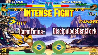 FT10 mvsc Carnificina BR vs DiscipulodeBentfork BR Marvel vs Capcom Fightcade Mar 29 [upl. by Davine]