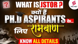 What is JSTOR   How to Use JSTOR   Why JSTOR is so important for PhD Students   Aditi Mam [upl. by Sender768]