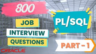 Oracle PLSQL Interview Question amp Answer Part  1  Essential Tips and Tricks [upl. by Georgie]