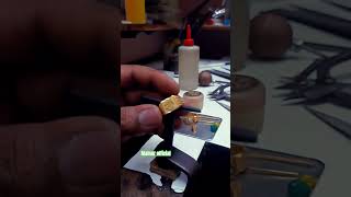 OM ring 8gm22kshortvideo goldjewellery tandingshort jewellery handmade [upl. by Wellesley]