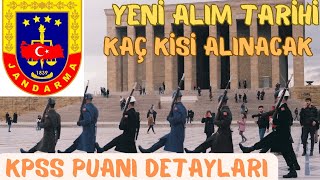 20242025 JANDARMA UZMAN ERBAŞ YENİ ALIM TARİHİ NEZAMAN  KPSS PUANI KAÇ İLE KAPATIR BÜTÜN DETAYLAR [upl. by Ennaecarg392]