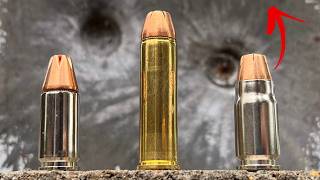 357 Sig vs 9mm vs 357 Mag Cant Believe The Results [upl. by Lletnahc]