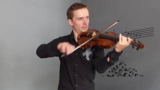 Franz Wohlfahrt Violin Etude no 3 Op45  Book 1 [upl. by Reidar]