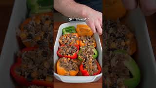 Healthy Southwest Stuffed Peppers [upl. by Odnala]