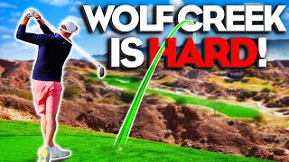 Can I Break My Record At Wolf Creek  Part 1  Front 9 Course Vlog [upl. by Uzzi534]