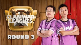 Clan War Leagues Season 3  Round 3  Clash of Clans War Strategy [upl. by Sunil]