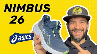 Asics Nimbus 26 Cosa cè di Nuovo Cambiamenti Prezzo e Opinioni [upl. by Stillman]