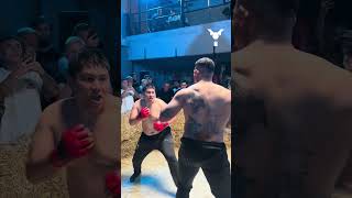 Argentina vs Bolivia  ¡Una batalla feroz de boxeo en guantes de MMA 🥊 mma mexico battle pelea [upl. by Iolenta917]