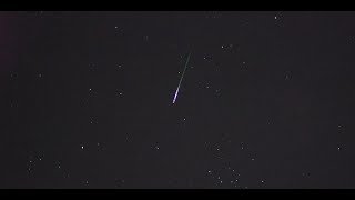 Geminiden 2017  Geminid Meteor Shower [upl. by Riatsala]