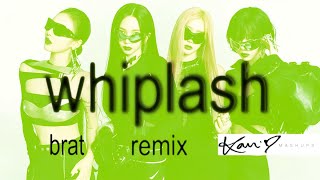 Aespa  Whiplash BRAT REMIX 💚 [upl. by Yanehc249]