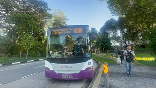 MRTravels on a Bus SBS8796K on ShortWorking Trip Service 168A [upl. by Atiniuq]