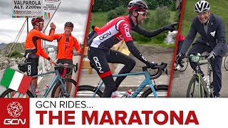 GCN Rides The Maratona dles Dolomites 2017 [upl. by Danette980]