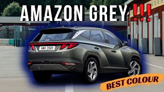 2022 Hyundai Tucson in Amazon Grey Best Colour [upl. by Hanas]