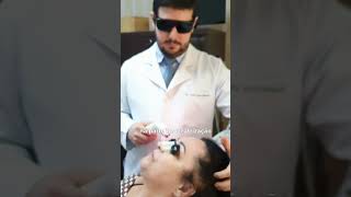 Uso do laser para ajudar o processo de cicatrização da rinoplastia [upl. by Odlanier]