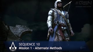 Assassins Creed 3  Sequence 10  Mission 1  Alternate Methods 100 Sync [upl. by Neeron]