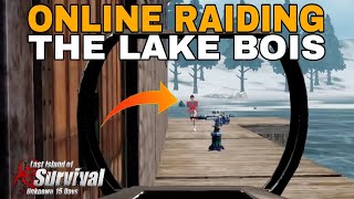 Online raiding the Lake boys EP346 Last Island of Survival Last Day Rules of Survival [upl. by Marler]