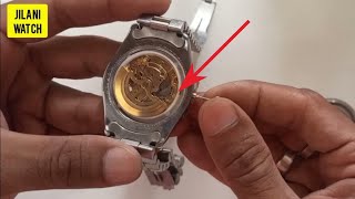 How to Remove Stem from Chinese Movement  Automatic Watch [upl. by Philemon]