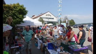 Flohmarkt 2017  Tausende Besucher kamen [upl. by Waxler609]