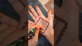 Simple easy Beautiful diwali special mehndi design ❤️simplemehndidesign [upl. by Nomolas]